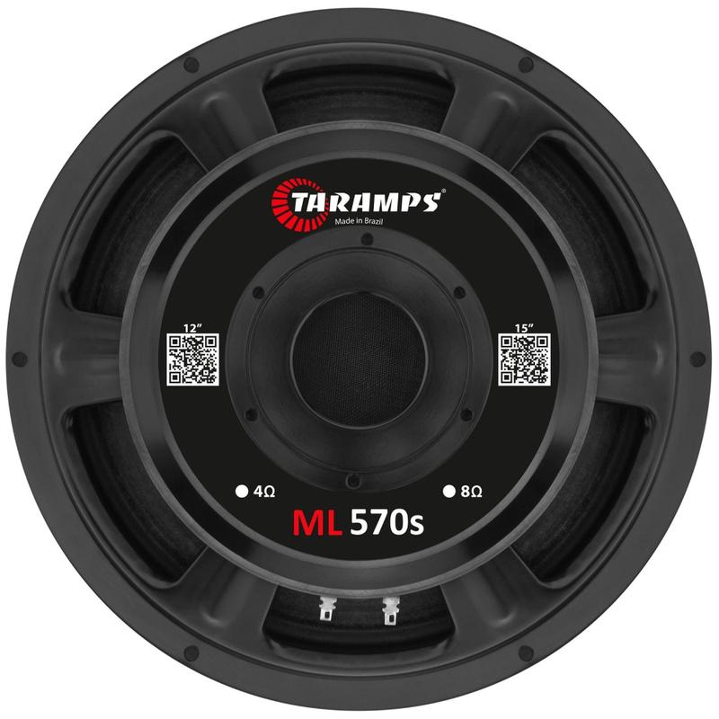 Alto Falante Woofer Taramps ML 570S 12 Polegadas 570W RMS 8 Ohms